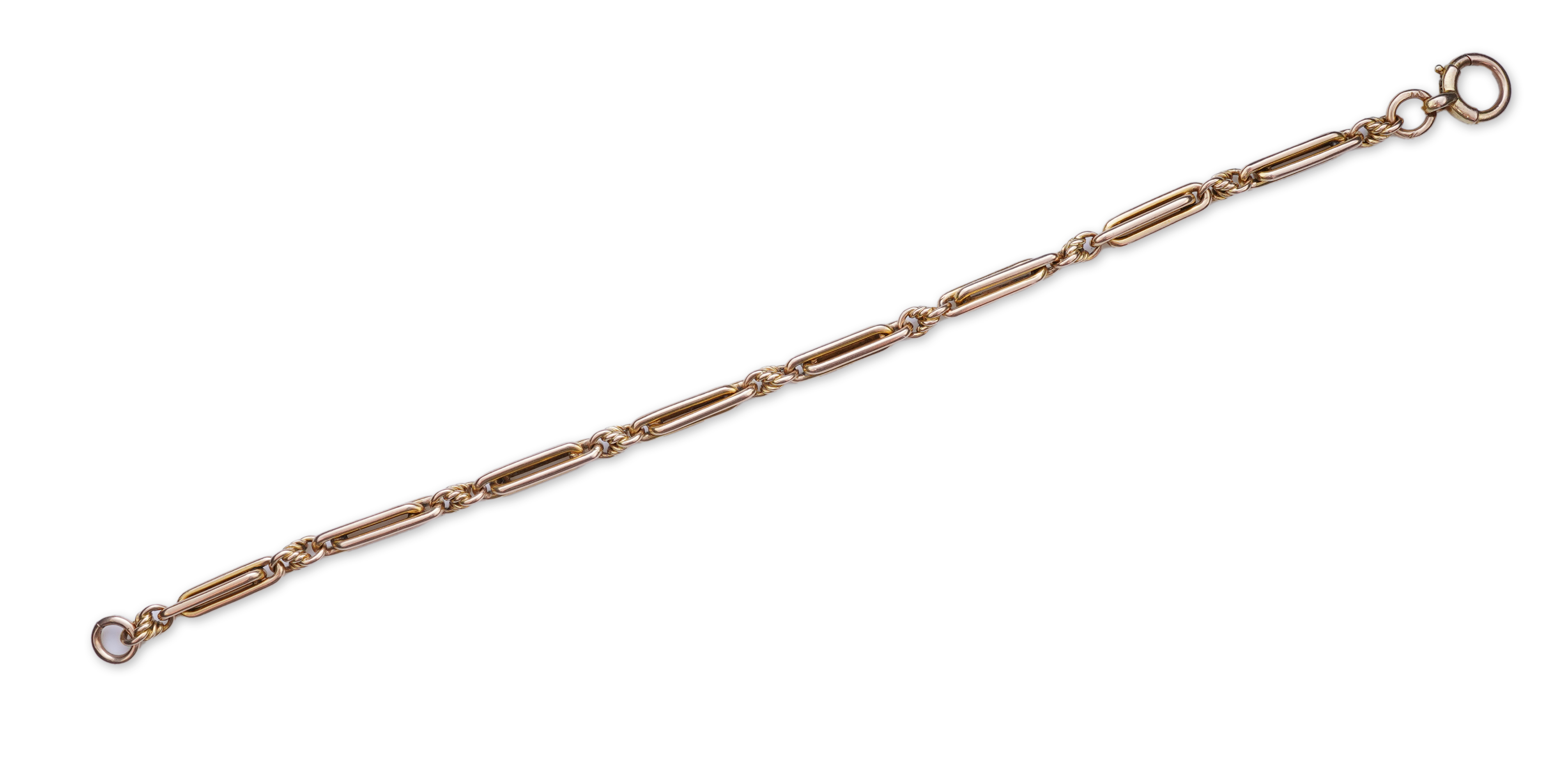 An Edwardian gold bracelet, early 20th century